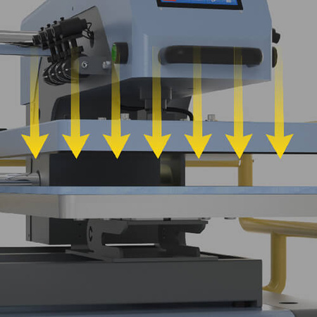 OtterPro Air 40 x 50 cm Two-Station Flat Press