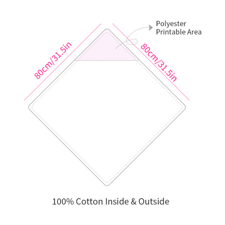 Set of 2 children's hooded towels for printing