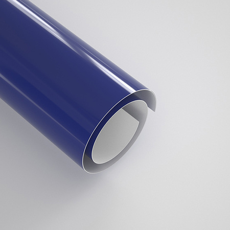Self-adhesive foil 30,5 x 30,5 cm - 20 sheets - Glossy Ultramarine