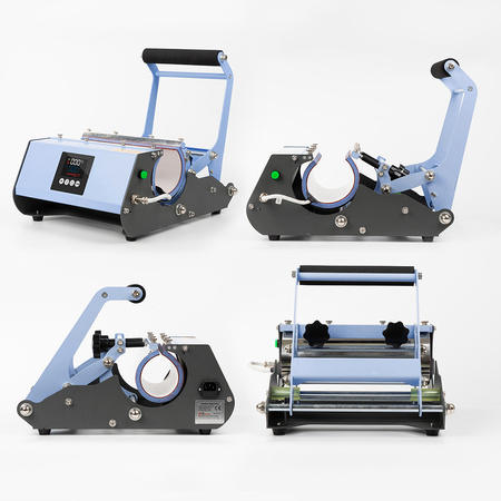 Craft Express Elite Pro Blue mug and tumbler press