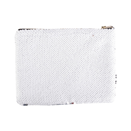 Set of 4 cosmetic bags with sequins for printing