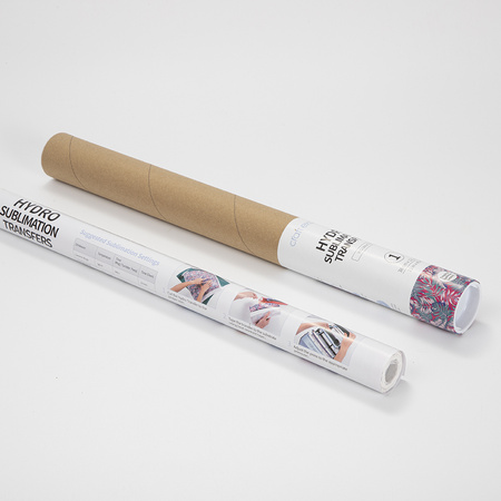 Craft Express hydro-transfer foil - Red/Blue Tropic Leaves