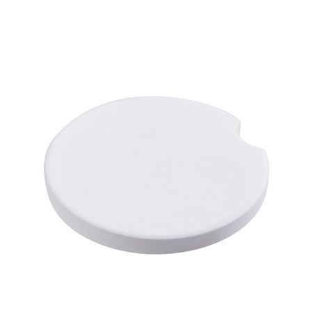 Set of 4 round ceramic car mug coasters for printing