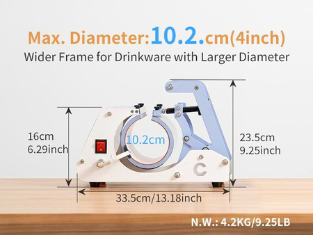 Craft Hobby Plus Mug Press