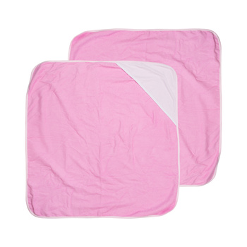 Set of 2 children's hooded towels for printing