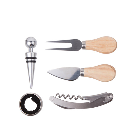 Wine and cheese set to be printed