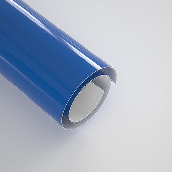 Self-adhesive foil 30,5 x 30,5 cm - 20 sheets - Glossy Cobalt Blue