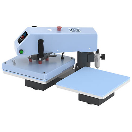 Dwustanowiskowa prasa płaska OtterPro Air Press Swing Dual 38 x 38 cm