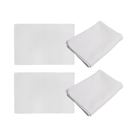 Set of 4 kitchen towels 40 x 60 cm for printing