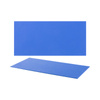 Silicone band 250 x 120 x 1.5 mm Blue - 2 pcs.