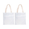Set of 2 glitter shopping bags for printing