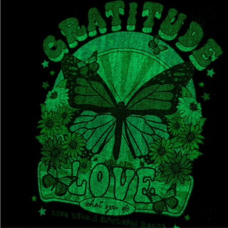 Folia do druku OtterPro DTF 30 cm x 100 m - Glow in dark