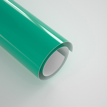 Self-adhesive foil 30,5 x 30,5 cm - 20 sheets - Glossy Turquoise Blue