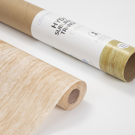 Craft Express hydro-transfer foil - Yellow Wood Texture