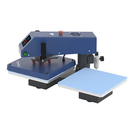 OtterPro Air Press Swing Dual 38 x 38 cm Two-Station Flat Press