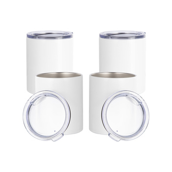 Zestaw 4 kubków Lowball 300 ml do nadruku