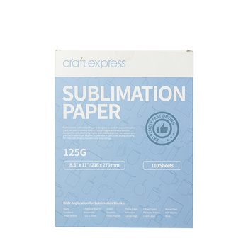 Papier sublimacyjny 216 x 279 mm Craft Express - 110 arkuszy